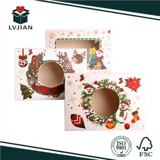 جعبه کاغذی کریسمس برای غذا