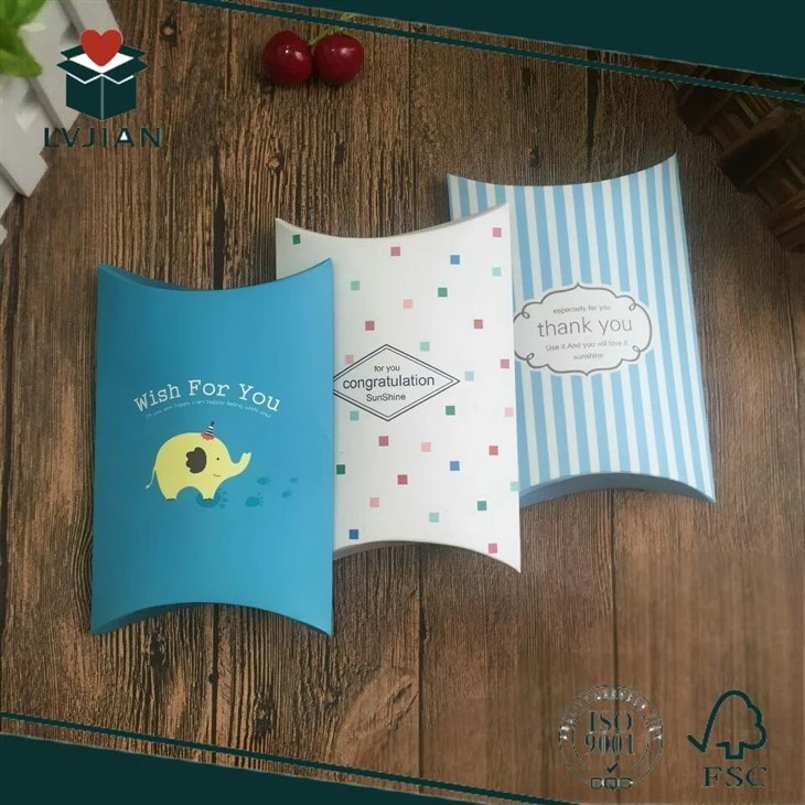 Pillow Shape Paper Gift Box