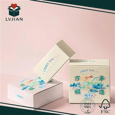 جعبه فعلی کاغذ برای چای